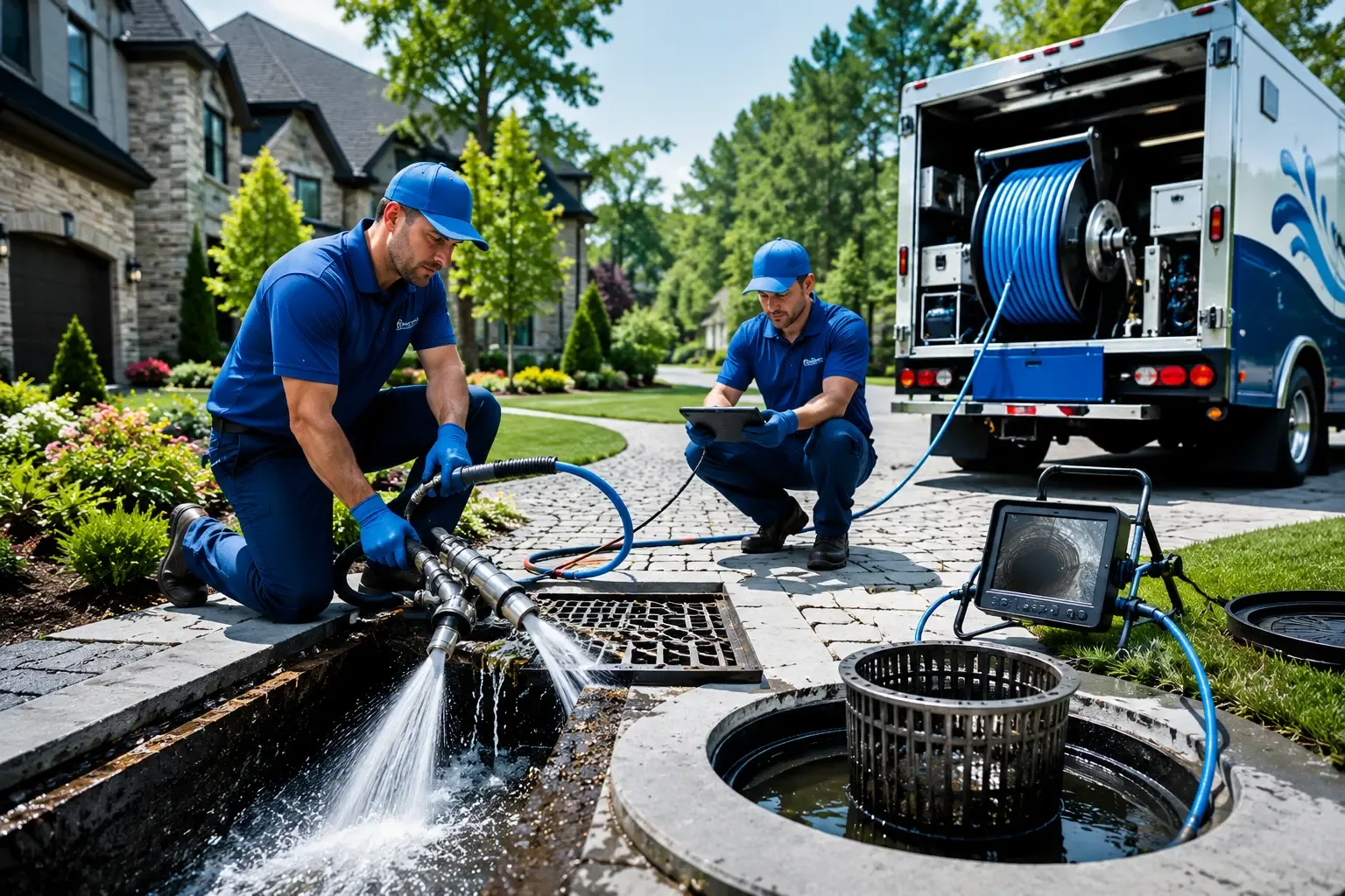 Local outdoor drain cleaning professionals in Branchville, NJ
